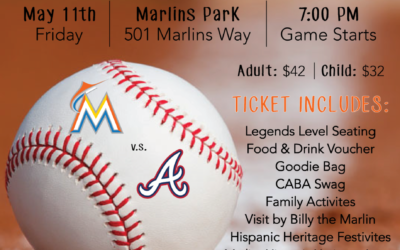 CABA PRESENTS THE 3RD ANNUAL NIGHT WITH THE MARLINS TO BENEFIT CABA PRO BONO LEGAL SERVICES